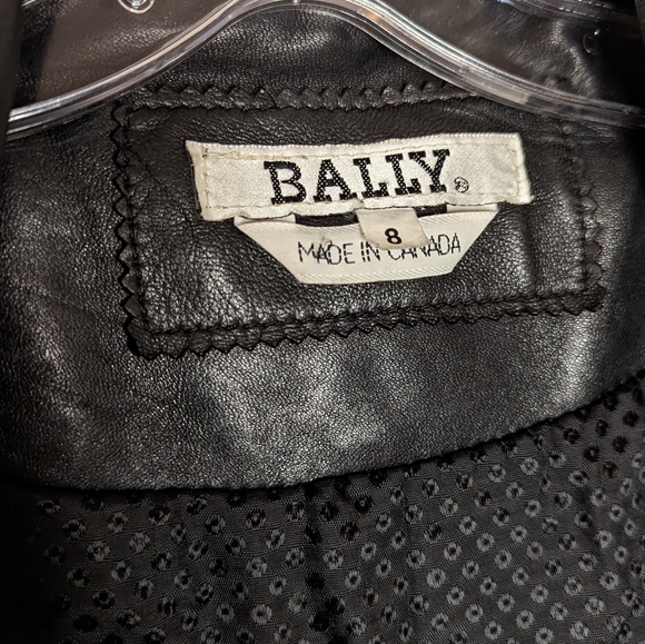 Bally vintage leather jacket - Picture 4 of 7